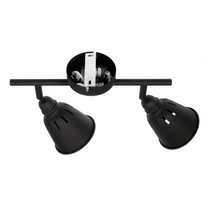 Прожектор, луна FIONA 2xE14/8W/230V черна