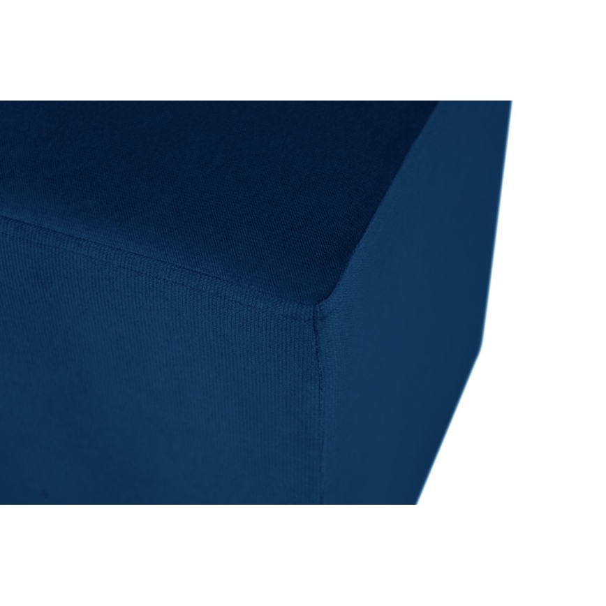 Пуф SIX 40x40 cm тъмносин