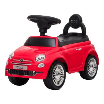 Push автомобил Fiat 500 2xAA червен
