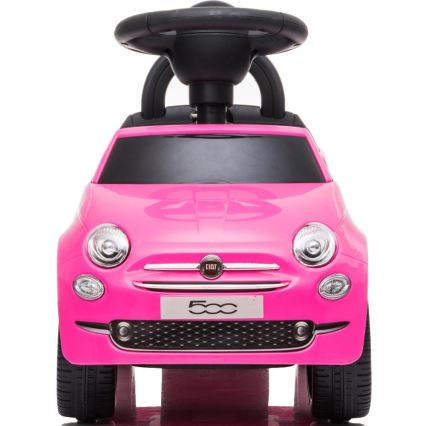 Push автомобил Fiat 500 2xAA розов