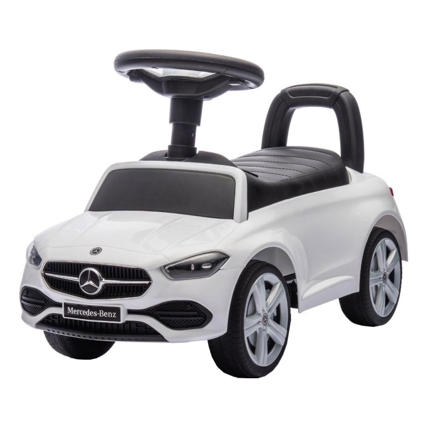 Push автомобил Mercedes C-Class 2xAA бял