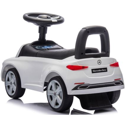 Push автомобил Mercedes C-Class 2xAA бял