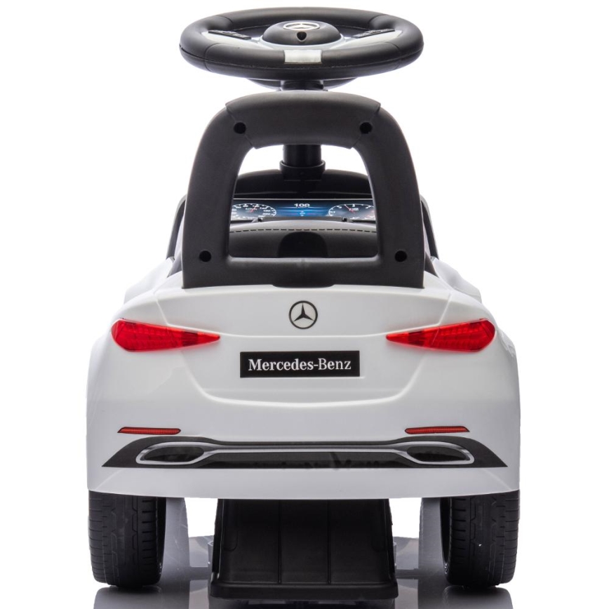 Push автомобил Mercedes C-Class 2xAA бял