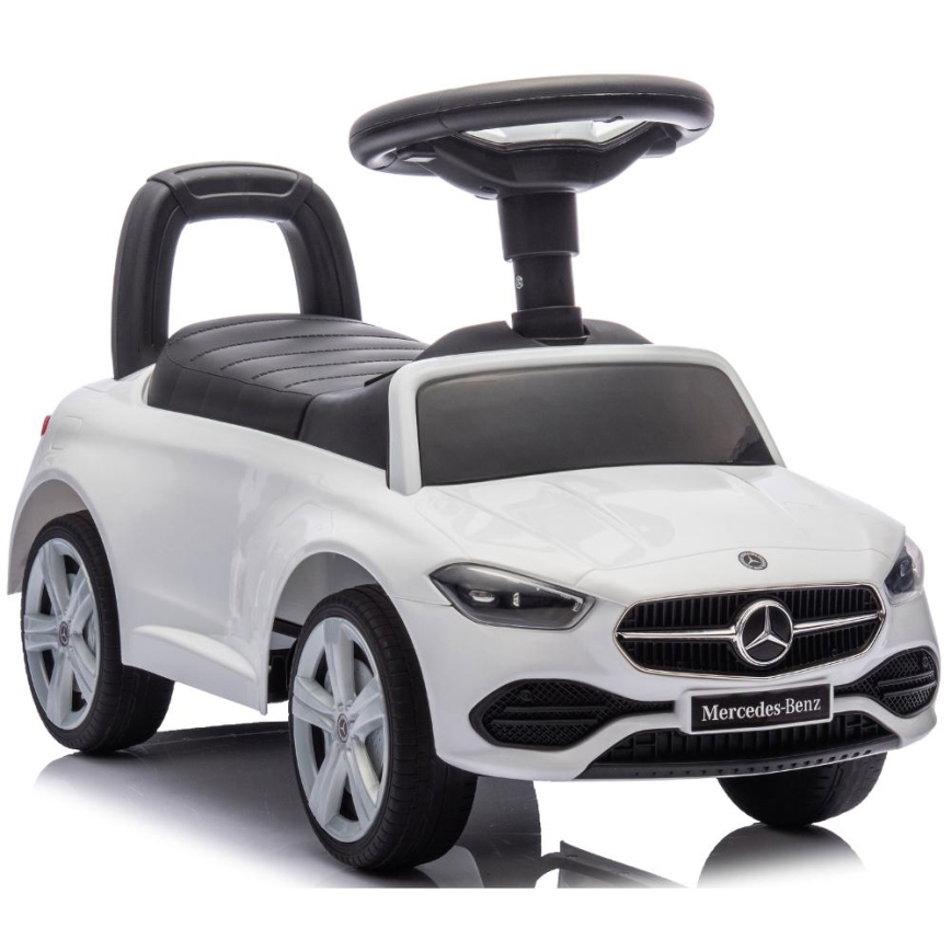 Push автомобил Mercedes C-Class 2xAA бял