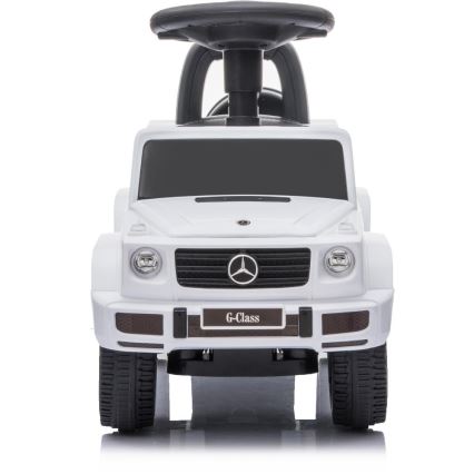 Push автомобил Mercedes G350d 2xAA бял/черен