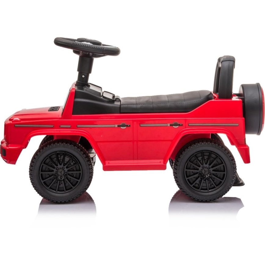 Push автомобил Mercedes G350d 2xAA червен/черен