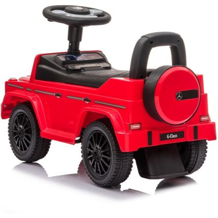 Push автомобил Mercedes G350d 2xAA червен/черен