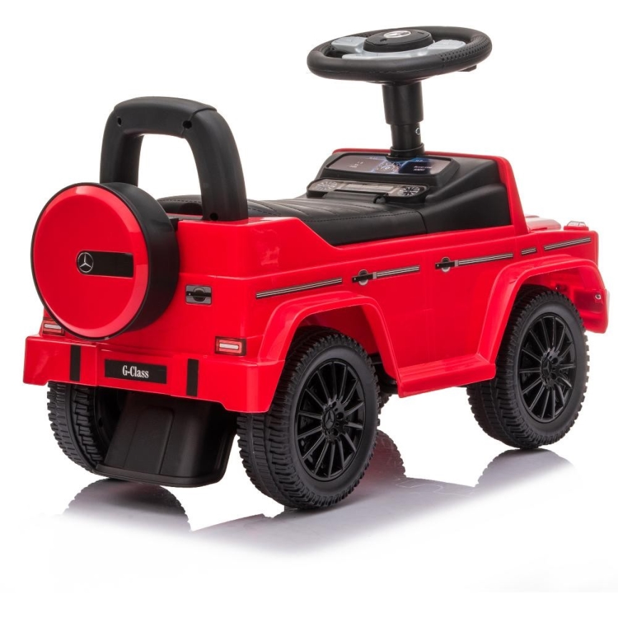 Push автомобил Mercedes G350d 2xAA червен/черен