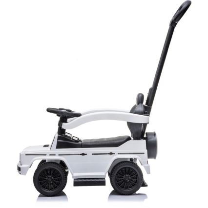 Push автомобил Mercedes G350d 3в1 2xAA бял/черен