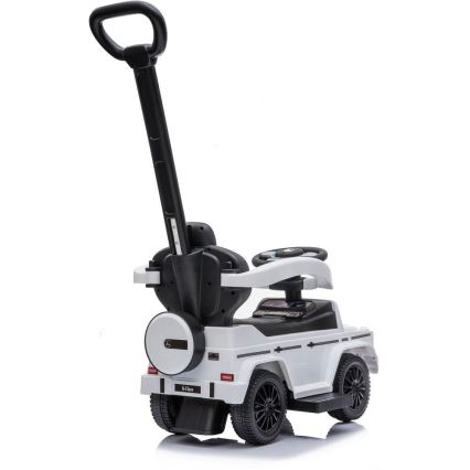 Push автомобил Mercedes G350d 3в1 2xAA бял/черен