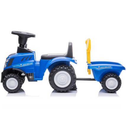 Push автомобил NEW HOLLAND 2xAA син/черен