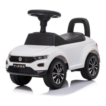 Push автомобил Volkswagen 2xAA бял/черен