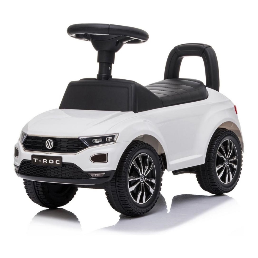 Push автомобил Volkswagen 2xAA бял/черен
