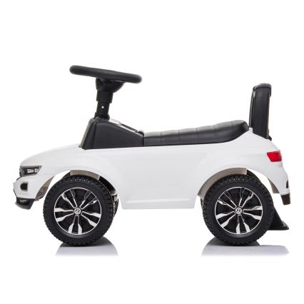 Push автомобил Volkswagen 2xAA бял/черен