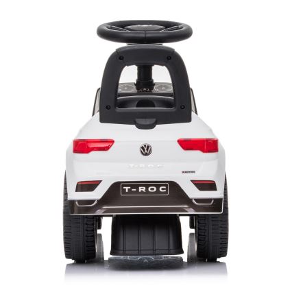 Push автомобил Volkswagen 2xAA бял/черен