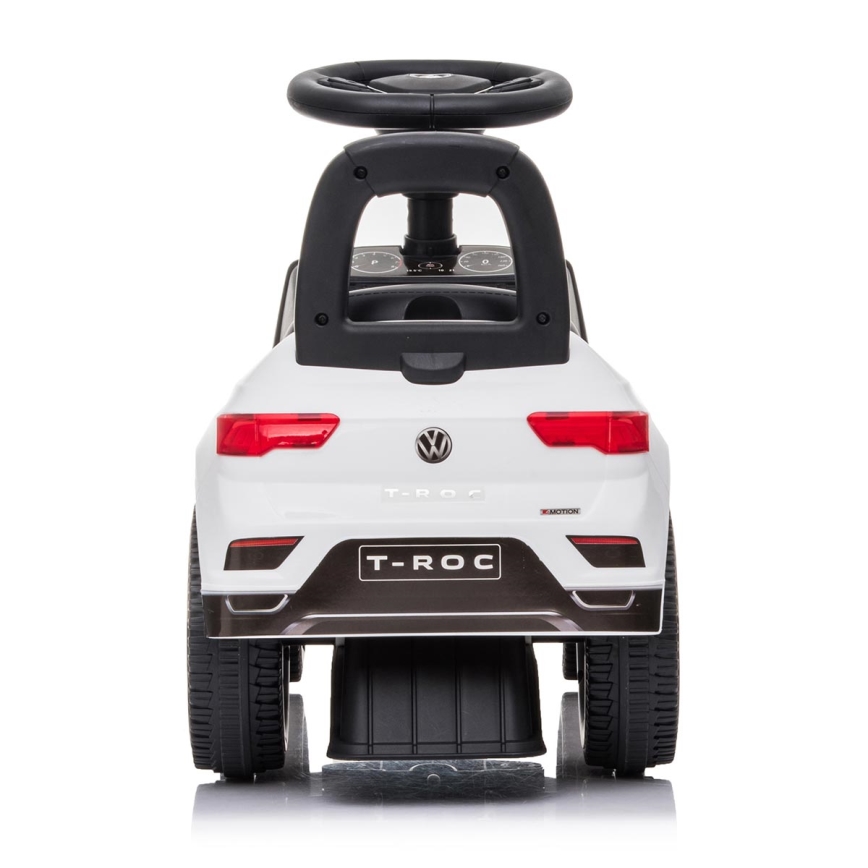 Push автомобил Volkswagen 2xAA бял/черен