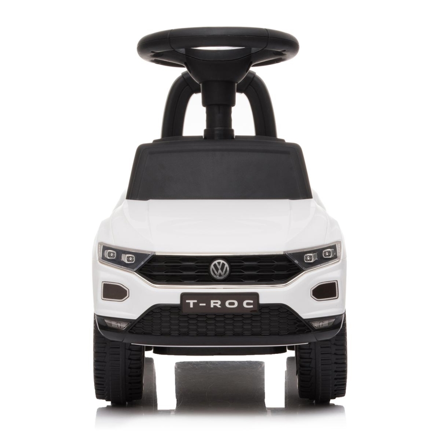 Push автомобил Volkswagen 2xAA бял/черен