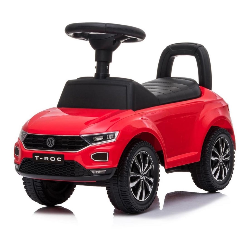 Push автомобил Volkswagen 2xAA червен/черен