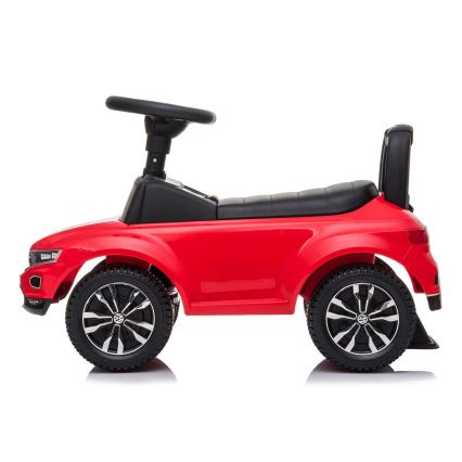 Push автомобил Volkswagen 2xAA червен/черен