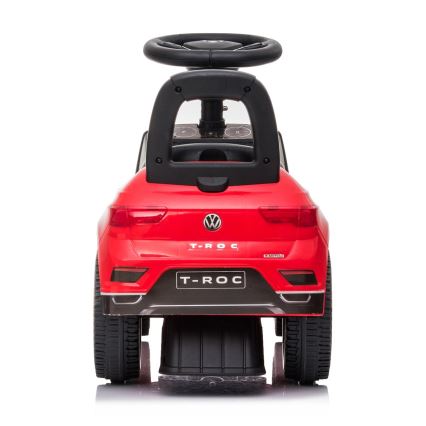Push автомобил Volkswagen 2xAA червен/черен