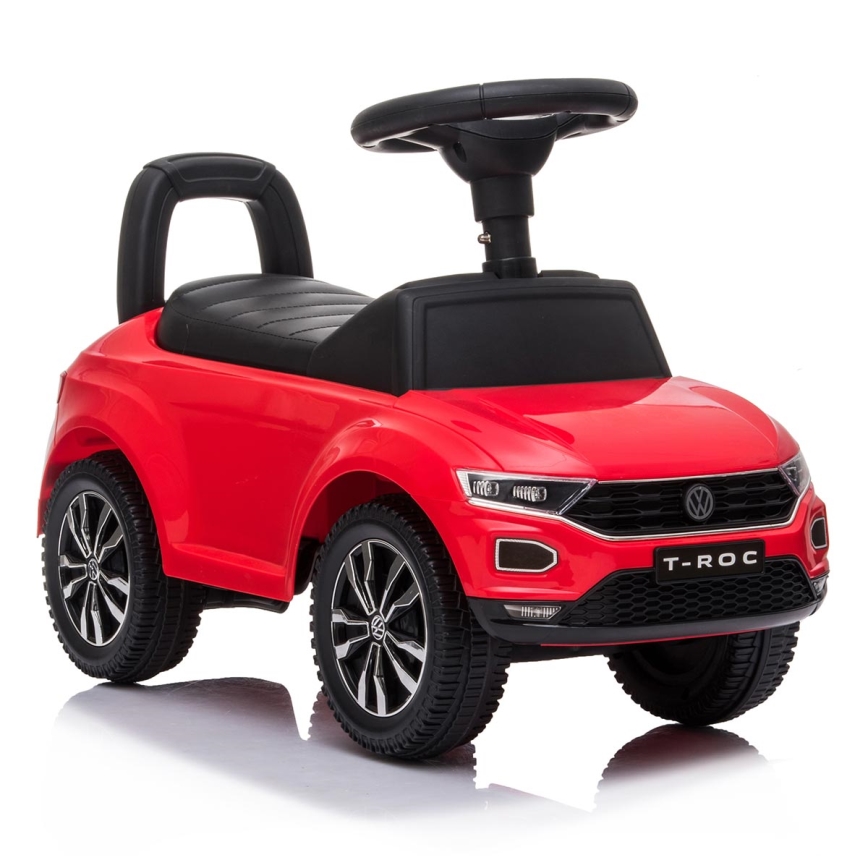 Push автомобил Volkswagen 2xAA червен/черен