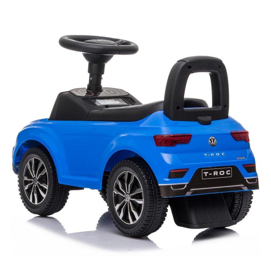 Push автомобил Volkswagen 2xAA син/черен