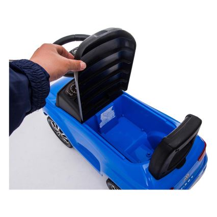 Push автомобил Volkswagen 2xAA син/черен