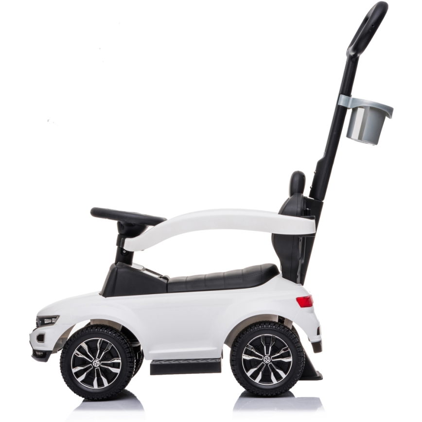 Push автомобил Volkswagen 3в1 2xAA бял/черен