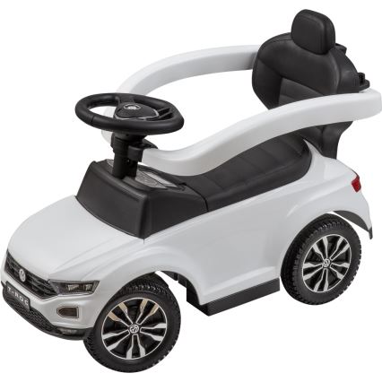 Push автомобил Volkswagen 3в1 2xAA бял/черен