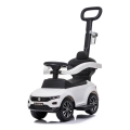 Push автомобил Volkswagen 3в1 2xAA бял/черен