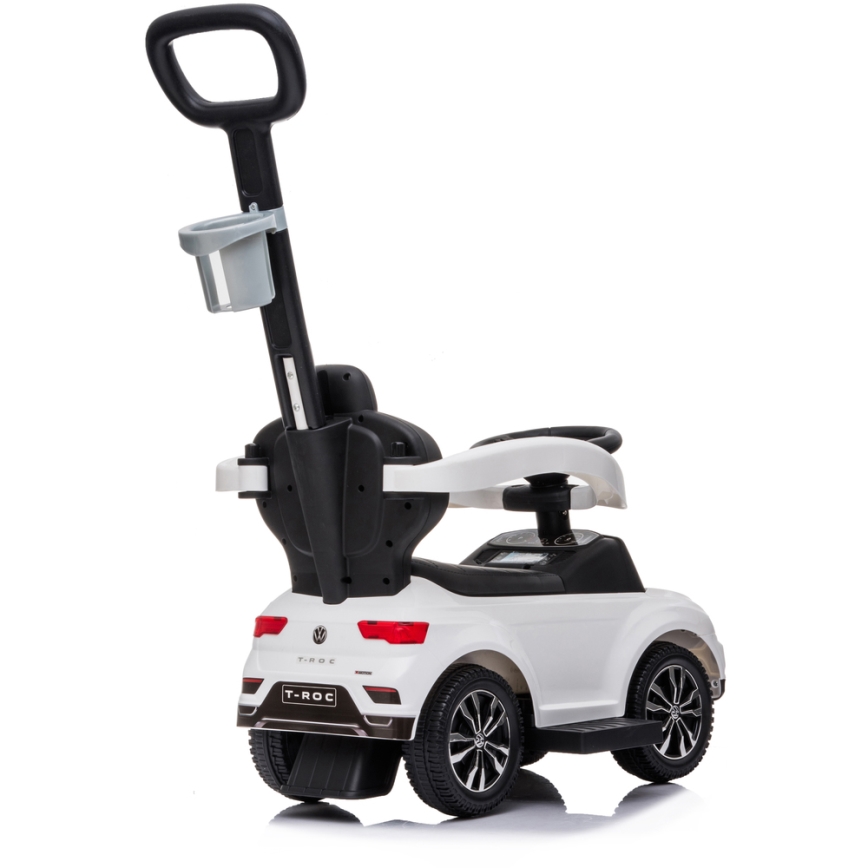 Push автомобил Volkswagen 3в1 2xAA бял/черен