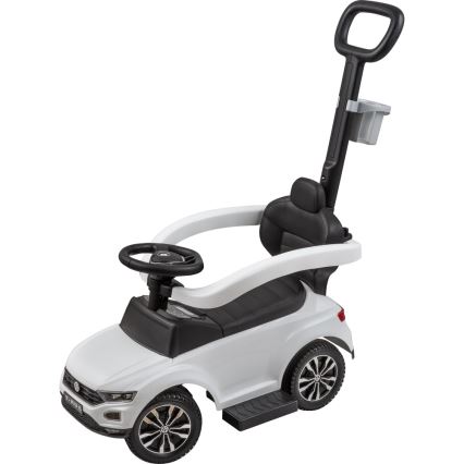 Push автомобил Volkswagen 3в1 2xAA бял/черен