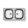 Pyramis 100125101 - Кухненска мивка E78 78x43,5 см сатен