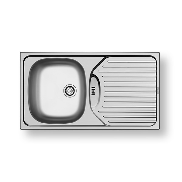 Pyramis 100139001 - Кухненска мивка ET78 78x43,5 см сатен