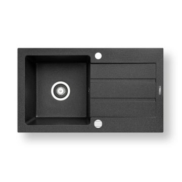 Pyramis 70006801 - Кухненска мивка NEXT 76x44 см гранит/черен