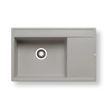 Pyramis 70058701 - Кухненска мивка CAMEA 79x50 см гранит/сив