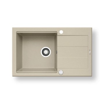 Pyramis 70083601 - Кухненска мивка SPARTA PLUS LUX 78x48 см гранит/бежов