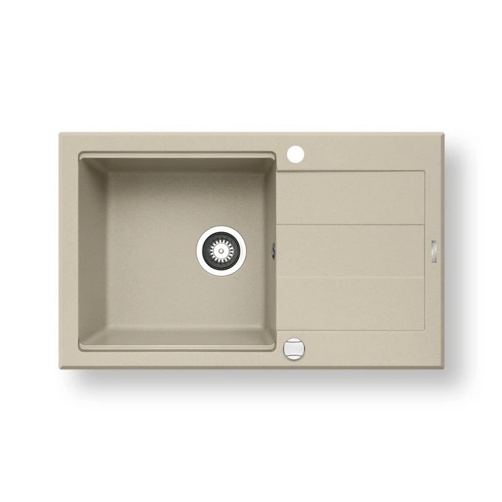 Pyramis 70083601 - Кухненска мивка SPARTA PLUS LUX 78x48 см гранит/бежов