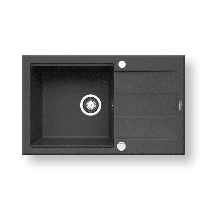 Pyramis 70083701 - Кухненска мивка SPARTA PLUS LUX 78x48 см гранит/черен