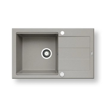 Pyramis 70083801 - Кухненска мивка SPARTA PLUS LUX 78x48 см гранит/сив