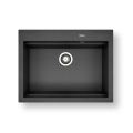 Pyramis 70094201 - Кухненска мивка SIROS 67x51,5 см гранит/черна