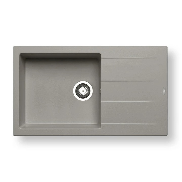 Pyramis 70107211 - Кухненска мивка ATHLOS 86x50 cm гранит/сива