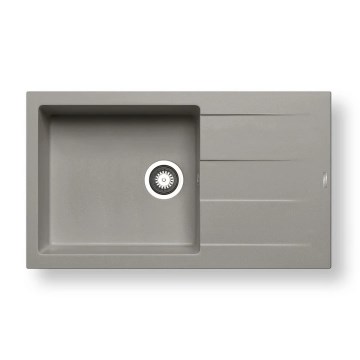 Pyramis 70107211 - Кухненска мивка ATHLOS 86x50 см гранит/сив