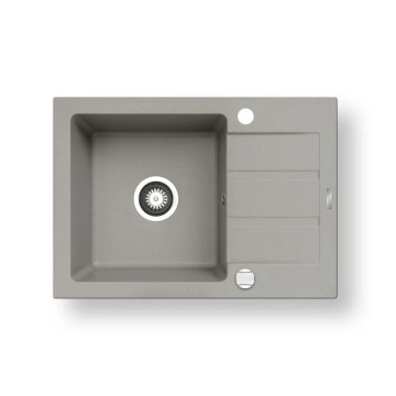 Pyramis 70166001 - Кухненска мивка NEXT 62x44 см гранит/сива