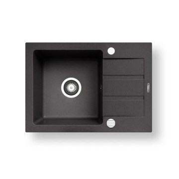 Pyramis 70166501 - Кухненска мивка NEXT 62x44 см гранит/матово черна