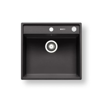 Pyramis 70168301 - Кухненска мивка CAMEA 50x53 см, гранит, черна