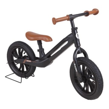 QPlay - Беговел RACER AIR черно/кафяв