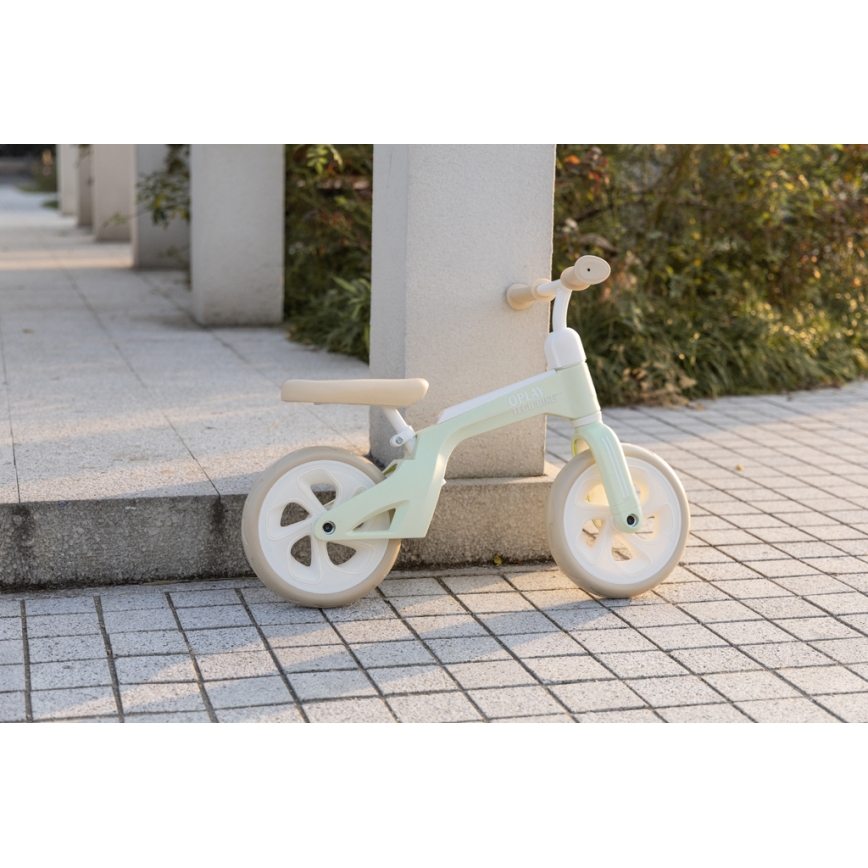 QPlay - беговел TECH в ментов цвят