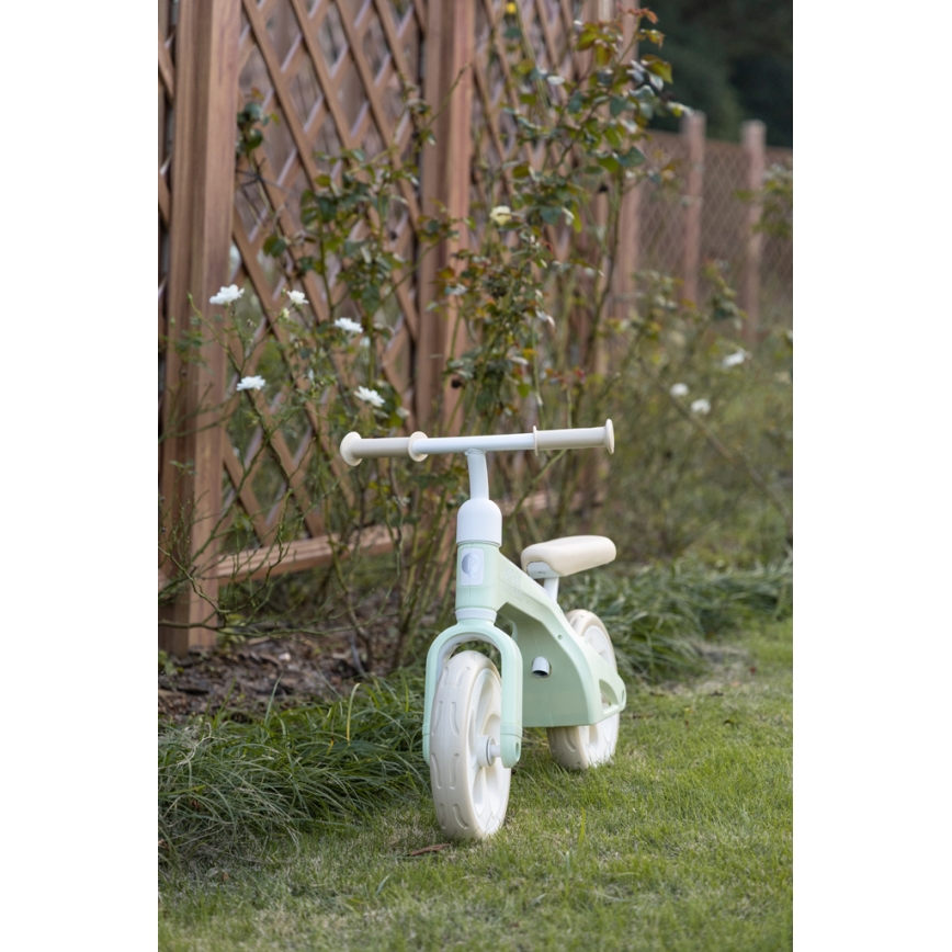 QPlay - беговел TECH в ментов цвят