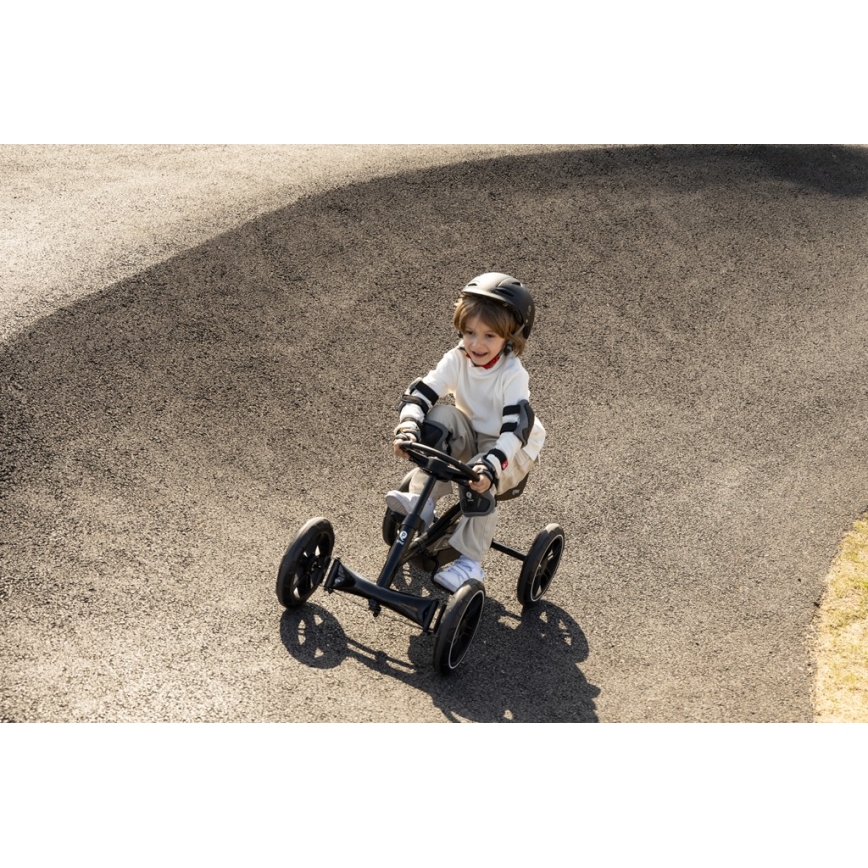 QPlay - Детска четириколка GO KART черна